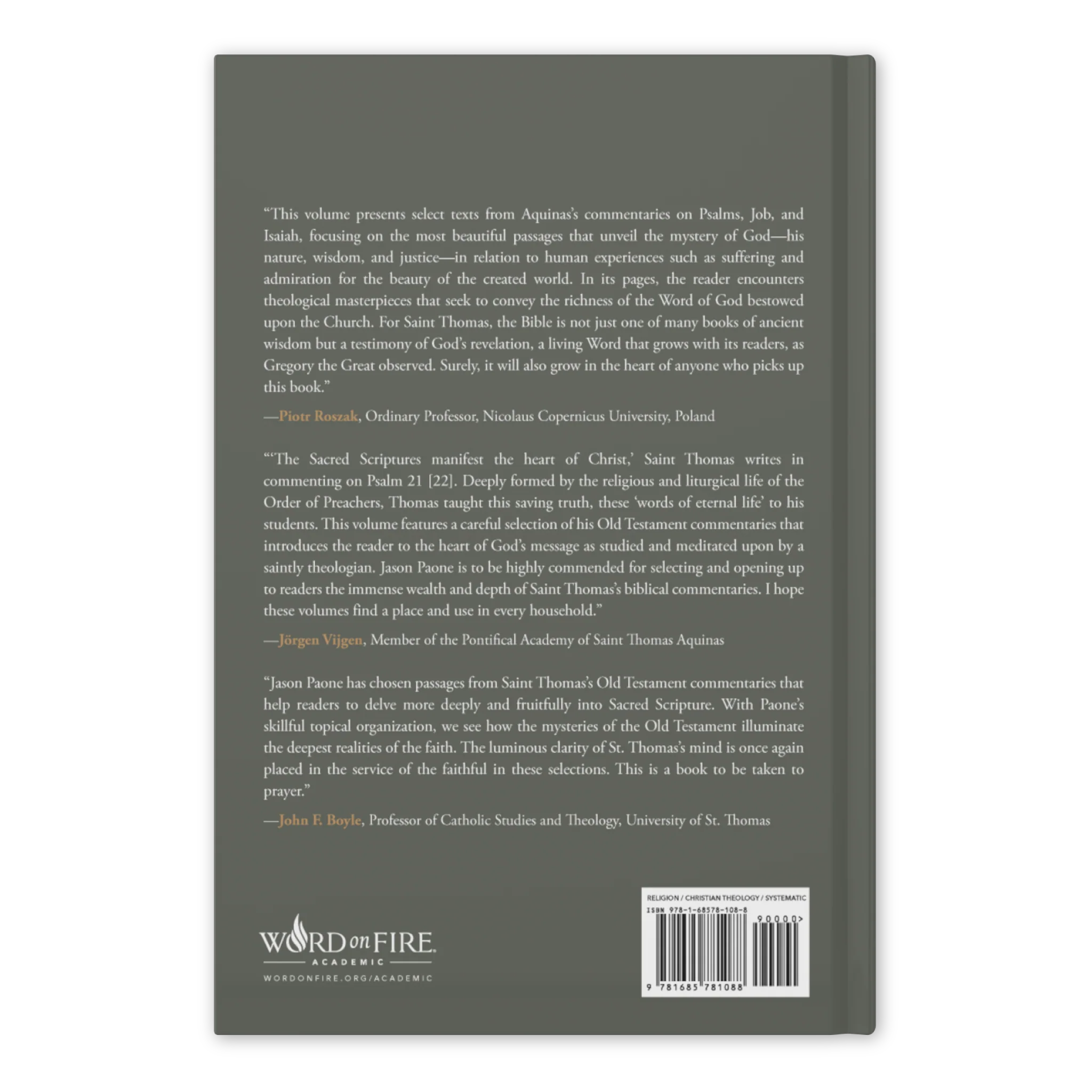 Thomas Aquinas: Selected Commentaries on the Old Testament - Image 5